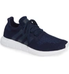 Adidas Originals Men's Swift Run Knit Lace Up Sneakers In Collegiate Navy/ White