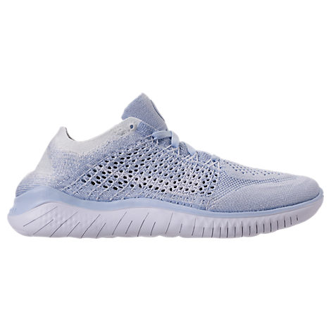 nike free rn flyknit 2018 women's blue