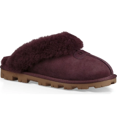 Ugg Genuine Shearling Slipper In Port