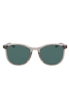 Shinola 52mm Round Sunglasses In Crystal Fog