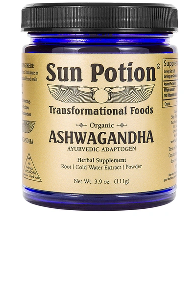 Sun Potion Organic Ashwagandha Ayurvedic Adaptogen Powder. In N,a