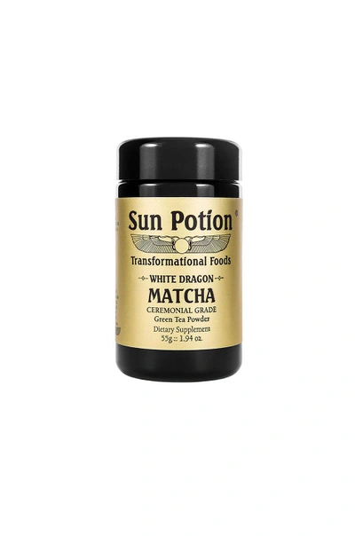 Sun Potion White Dragon Matcha Ceremonial Grade Green Tea Powder.