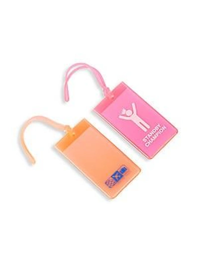Flight 001 Set Of Two Standby Champion Luggage Tags