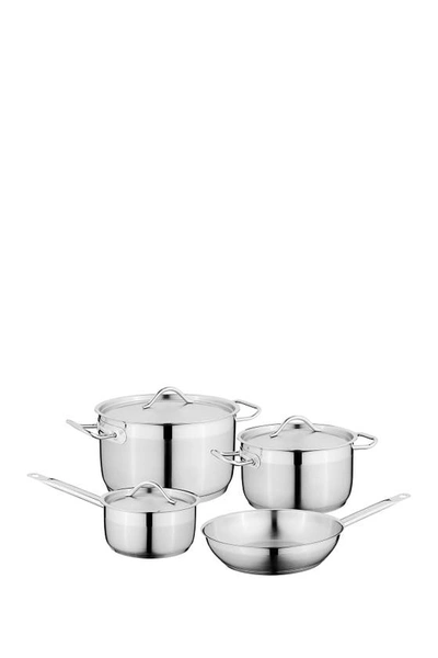 Berghoff Silver Hotel Stainless Steel Cookware 7-piece Set