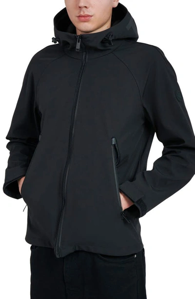 The Recycled Planet Company Slive Water Resistant Jacket In Black