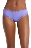 Natori Bliss Cotton Girl Briefs In Blue Lavnd