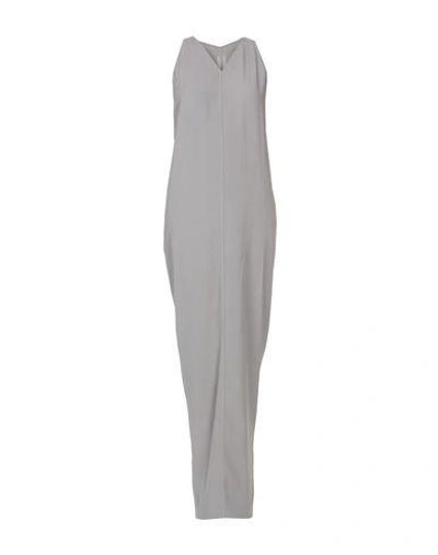 Rick Owens Long Dresses In Grey