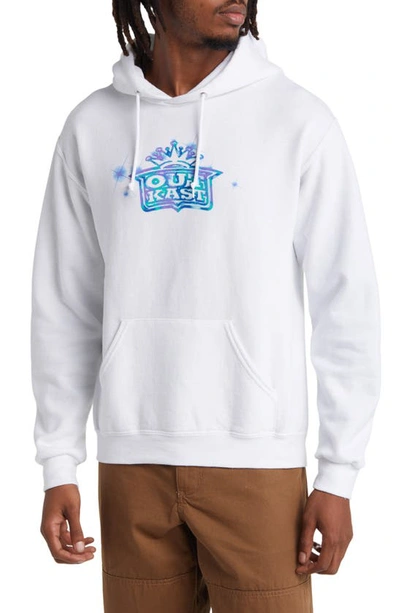 Merch Traffic Outkast Airbrush Hoodie In White
