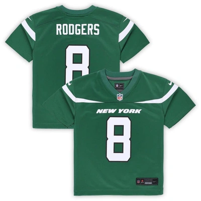 Nike Kids' Toddler  Aaron Rodgers Gotham Green New York Jets Game Jersey