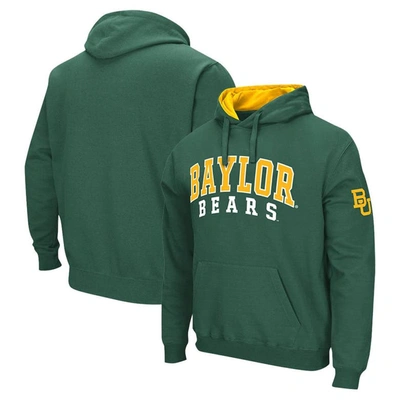 Colosseum Green Baylor Bears Double Arch Pullover Hoodie