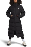 The North Face Triple C Longline 550 Fill Power Down Parka In Tnf Black