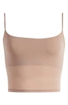 Skims Fits Everybody Crop Camisole In Umber