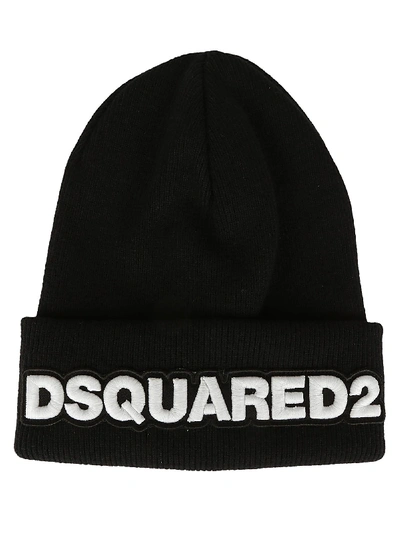 Dsquared2 Hat In Nero-bianco