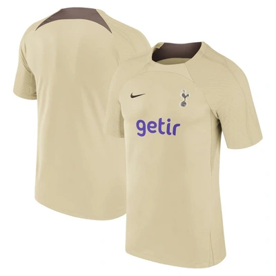 Nike Tottenham Hotspur Strike Third  Men's Dri-fit Soccer Short-sleeve Knit Top In Brown
