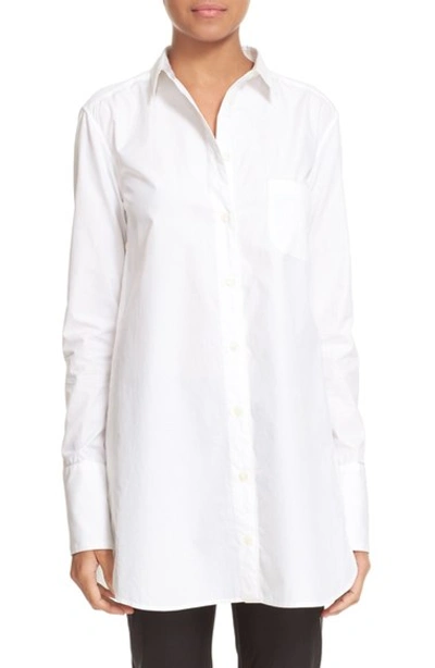 Rag & Bone 'kingsley' Cotton Shirt In Bright White | ModeSens