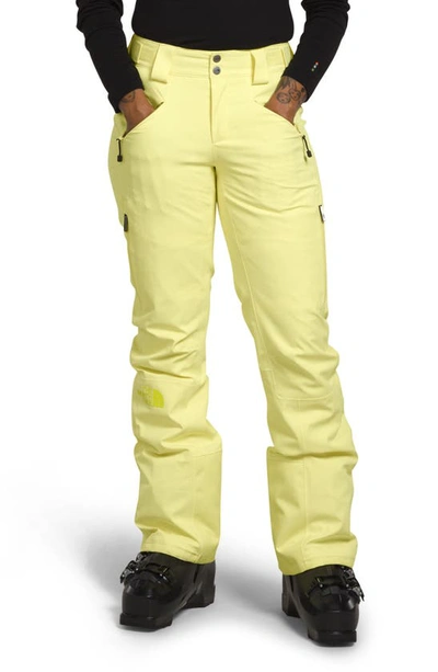 The North Face Lenado Recycled Waterproof Pants In Sun Sprite