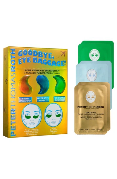 Peter Thomas Roth Goodbye, Eye Baggage! Hydra-gel Eye Patch Kit $24 Value In N,a