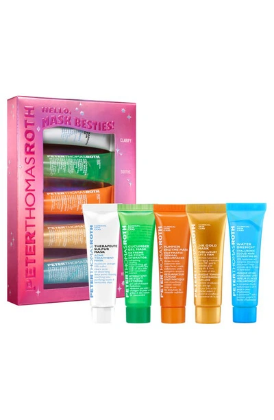 Peter Thomas Roth Hello, Mask Besties 5-piece Kit $36 Value In No Color