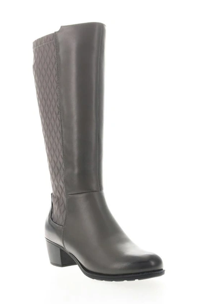 Propét Talise Tall Boot In Grey