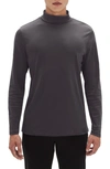 Robert Barakett Georgia Cotton Turtleneck In Smoke