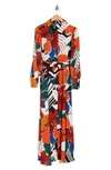 Love By Design Rebel Twill Maxi Dress In In Bloom Rust