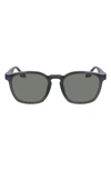 Converse Restore 52mm Square Sunglasses In Milky Cyber Grey