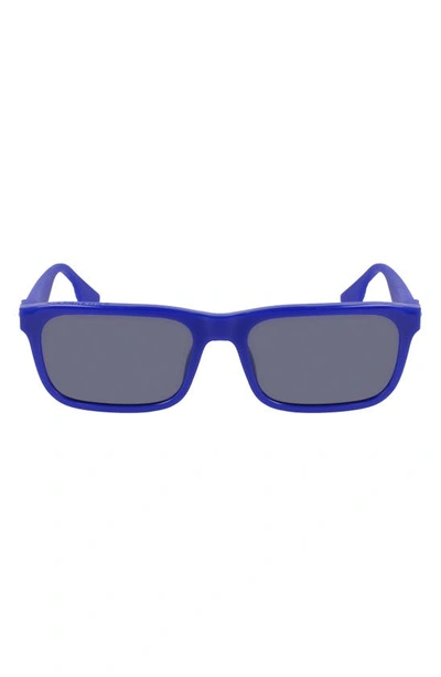 Converse Restore 54mm Rectangular Sunglasses In Blue