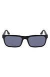 Converse Restore 54mm Rectangular Sunglasses In Black