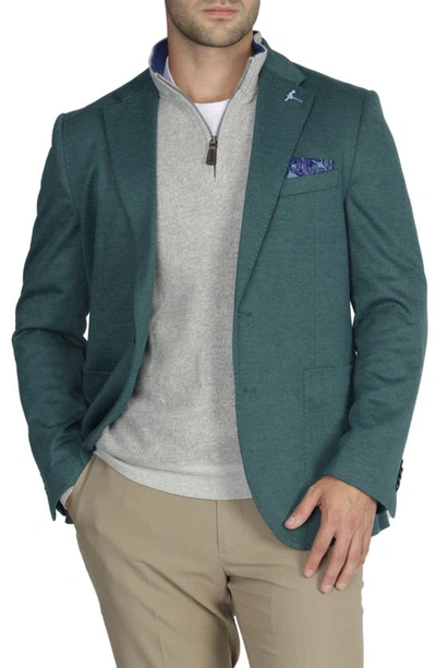 Tailorbyrd Modern Fit Green Twill Sport Coat