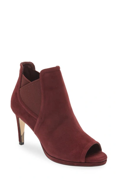 Cole haan peep toe booties hot sale