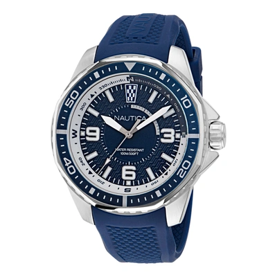Nautica Koh May Bay 3-hand Silicone Watch In Multi