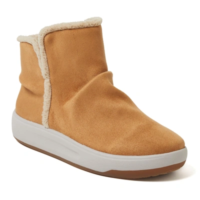 Dearfoams Women's Pine Water-resistant Energy Return Boot In Brown