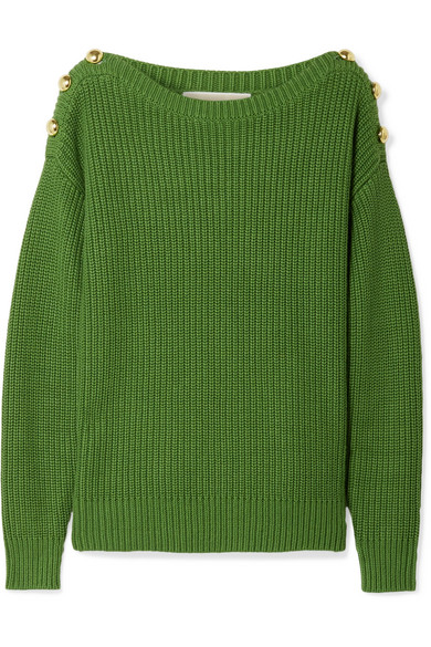 michael kors green sweater