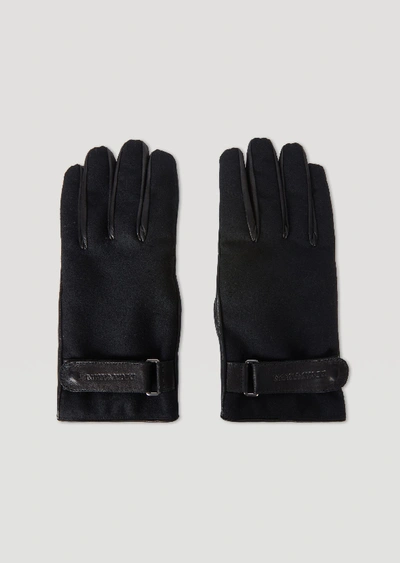 Emporio Armani Gloves - Item 46593437 In Black