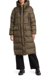 Parajumpers Mummy Water Repellent 700 Fill Power Down Ripstop Puffer Coat In Taggia Olive