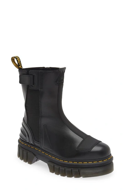 Dr. Martens' Audrick Chelsea Boot In Black Nappa Lux