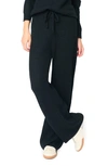 Gibsonlook Gigi Drawstring Rib Sweater Pants In Black