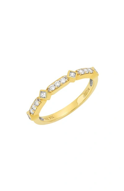 Bony Levy Diamond Stackable Ring In Gold