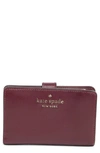 Kate Spade Staci Medium Bifold Leather Wallet In Lychee