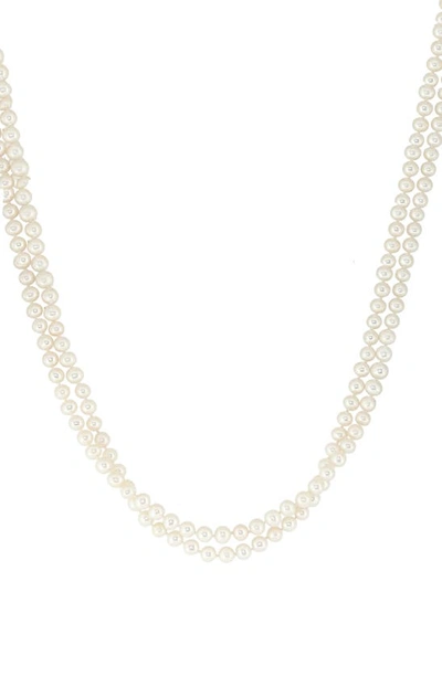 Effy Freshwater Pearl Necklace In White