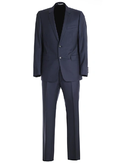 Dior Classic Suit In Navy Blue