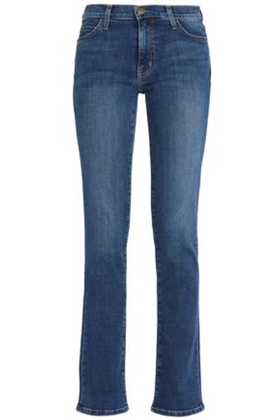 Current Elliott Woman Mid-rise Bootcut Jeans Mid Denim