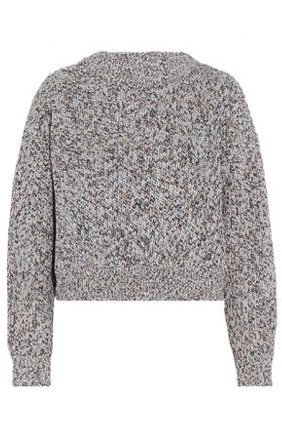 Alexander Wang T Woman Marled Cotton Sweater Multicolor