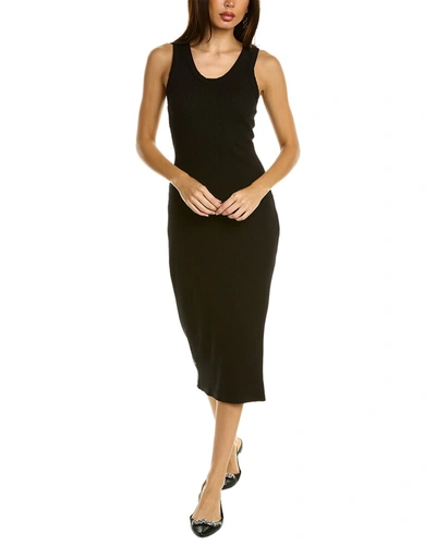knee length dresses for ladies Vintage Thermal Midi Dress main image 0