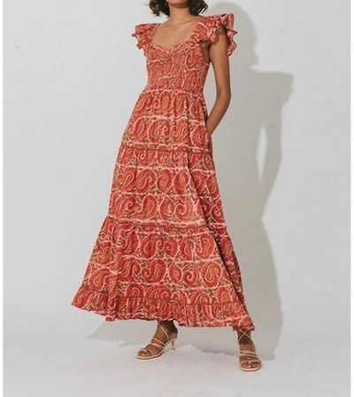 Cleobella Zahara Ankle Dress In Aurora In Multi
