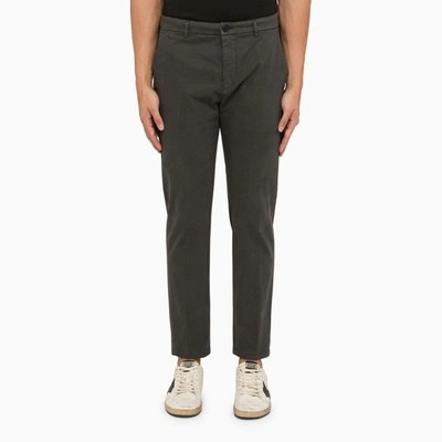Department 5 Grey Cotton Chino Trousers