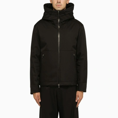 Herno Black Nylon Jacket