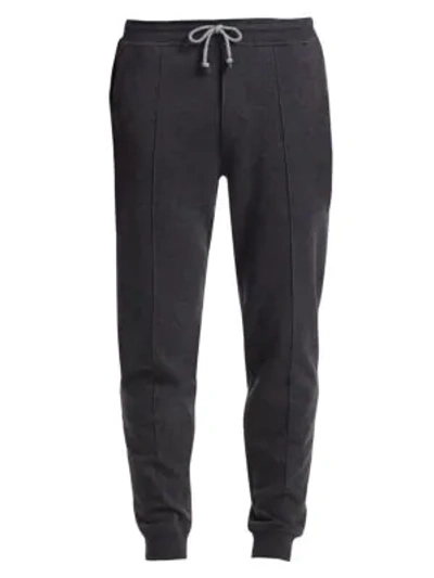 Brunello Cucinelli Spa Drawstring Sweatpants In Grey