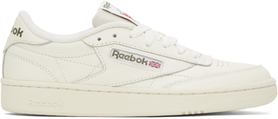 Reebok Club C 85 皮质运动鞋 In White