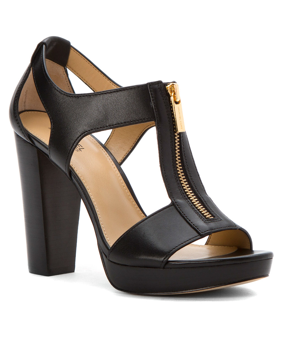 Michael Michael Kors Women's Berkeley Sandal Sandals' In Black Leather ...